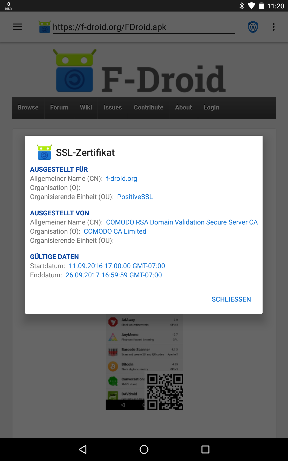 fastlane/metadata/android/de/sevenInchScreenshots/01 - View SSL Certificate - de.png