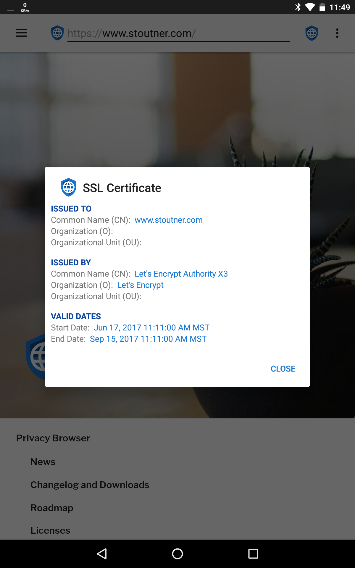 fastlane/metadata/android/en/sevenInchScreenshots/01 - View SSL Certificate.png